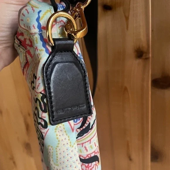 Etro Satin Paisley Handbag - Picture 4 of 12